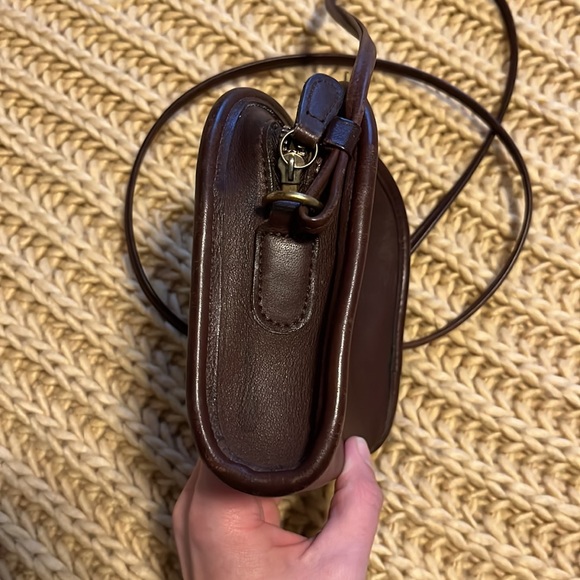 Vintage 90s Leather Coach Purse - Picture 7 of 9